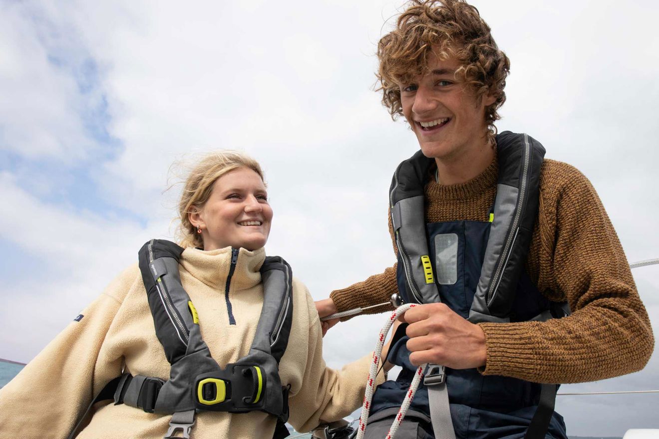 people wearing lifejackets