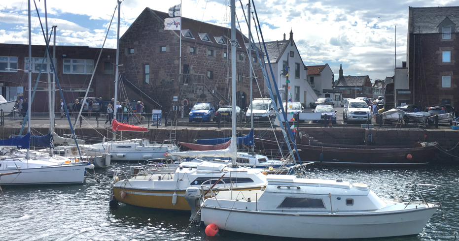 sailing club located by the water