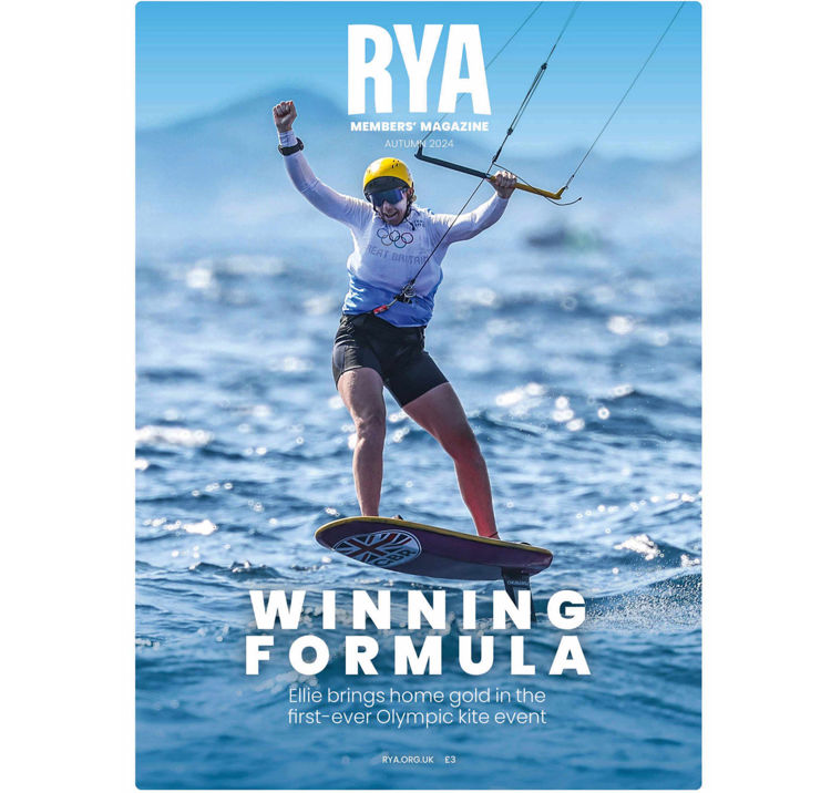 RYA Magazine Autumn 2024 front cover