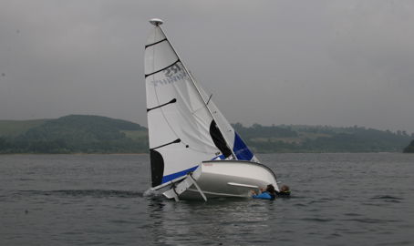 Keelboat capsize