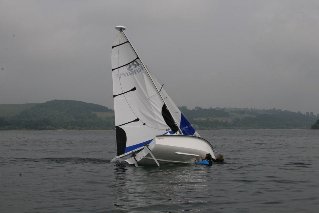 Keelboat capsize