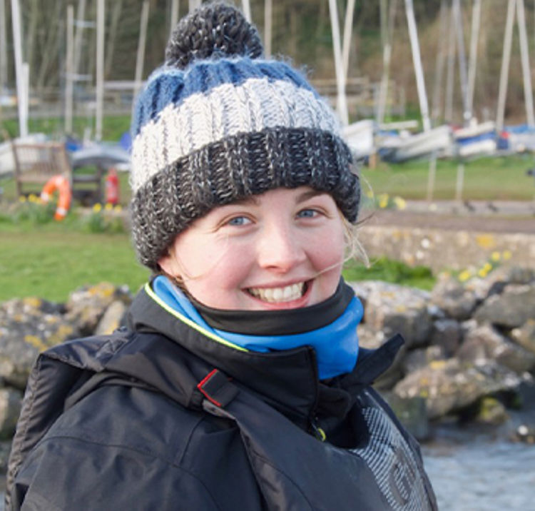 Emma Hartley smiling and laughing at the camera