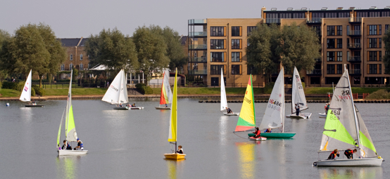 Affiliates enjoying a day of sailing