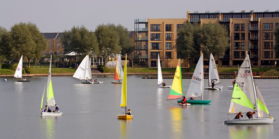 Affiliates enjoying a day of sailing