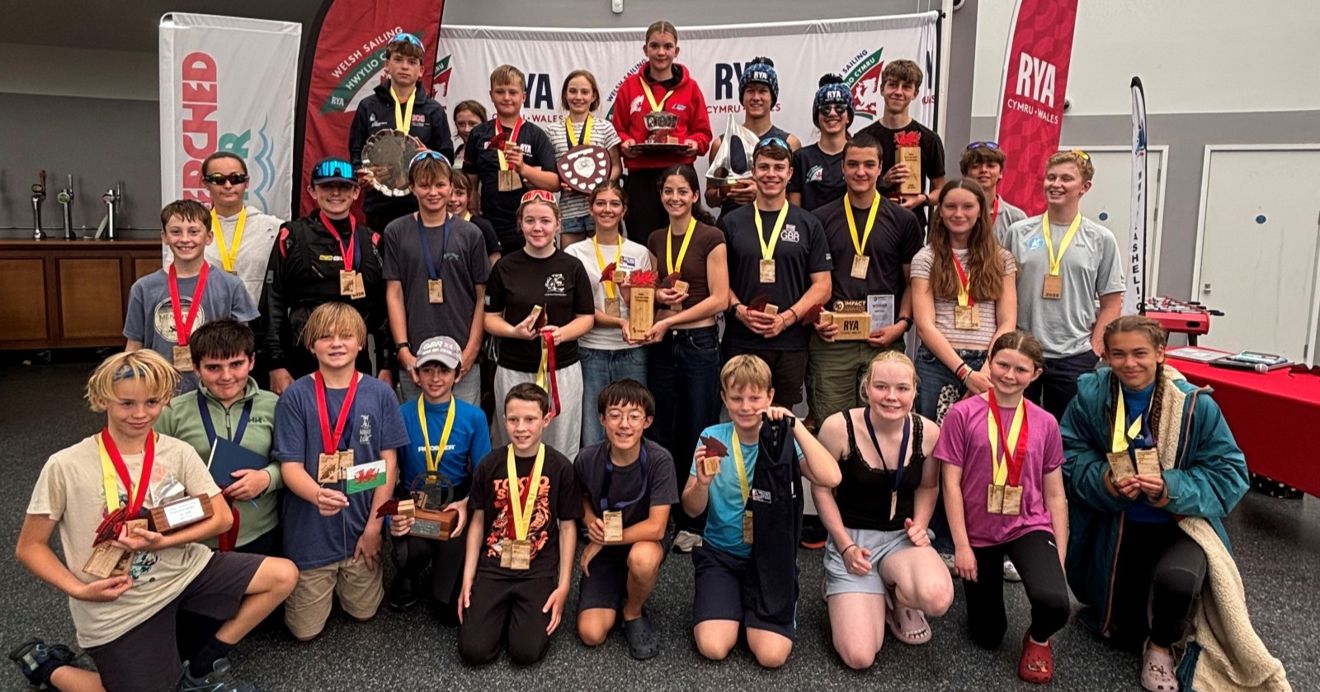 Prizegiving at the Welsh Youth & Junior Championships