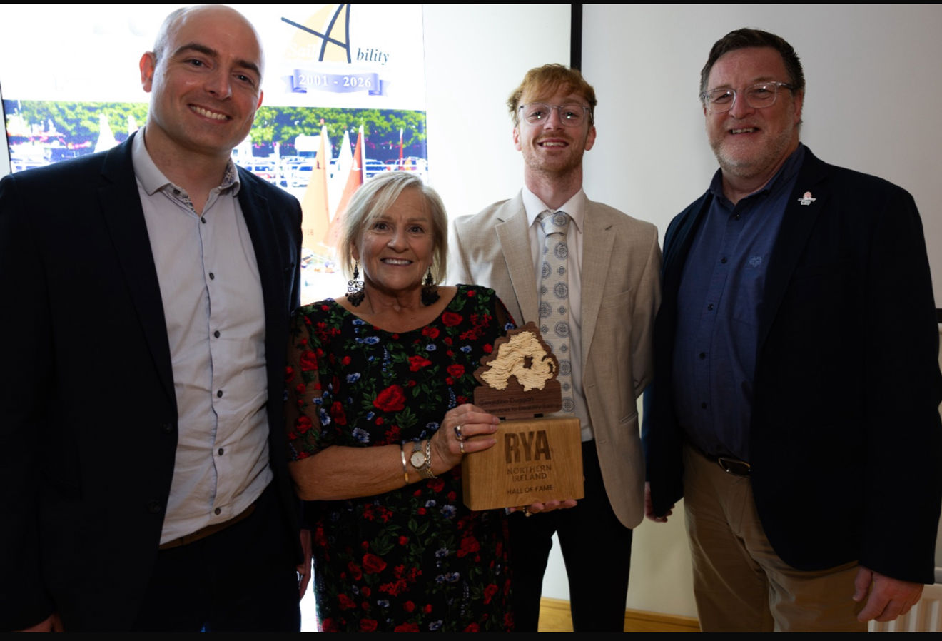 Awards for Geraldine Duggan into the RYANI Hall of Fame