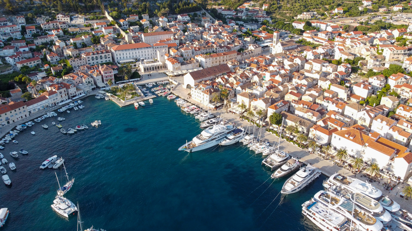 Med moored boats