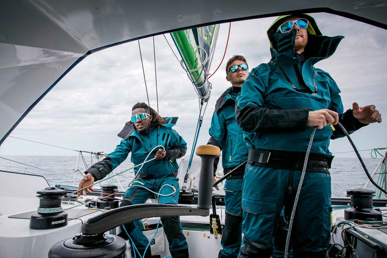 Bolle glasses worn by sailors