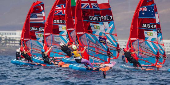 iQFOiL riders in action. Credit Sailing Energy