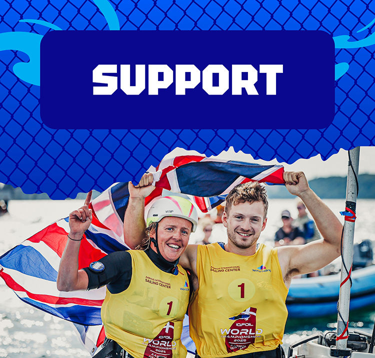 Support the iQFOiL World Championships