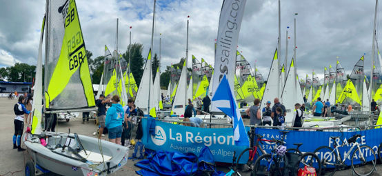 Scottish sailors at the RS Feva World Championships 2025