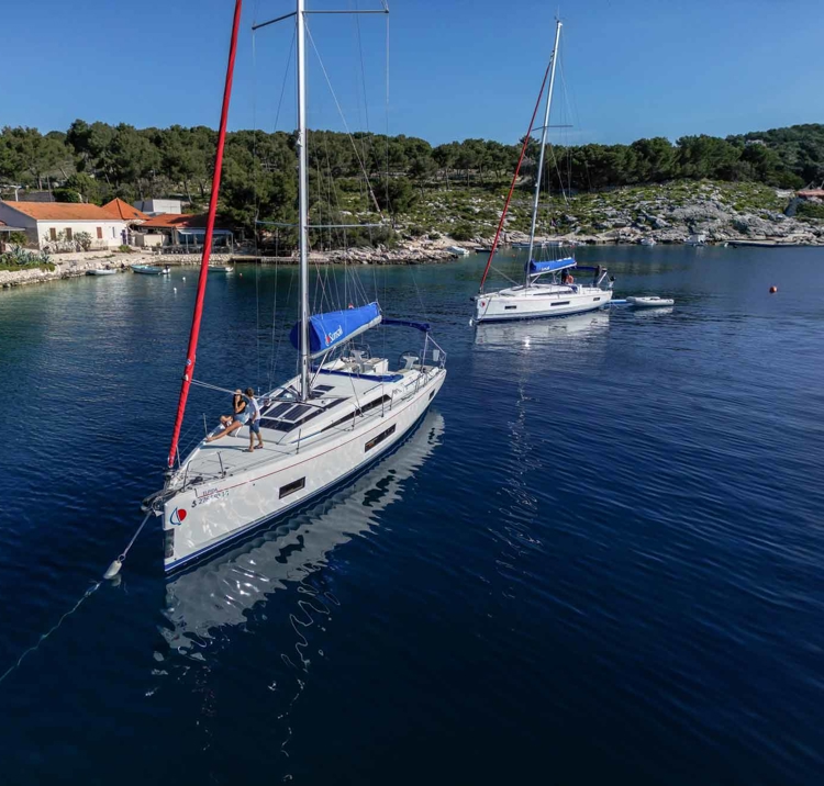 yacht charters sailing across blue waters