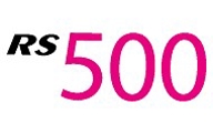 500 White logo