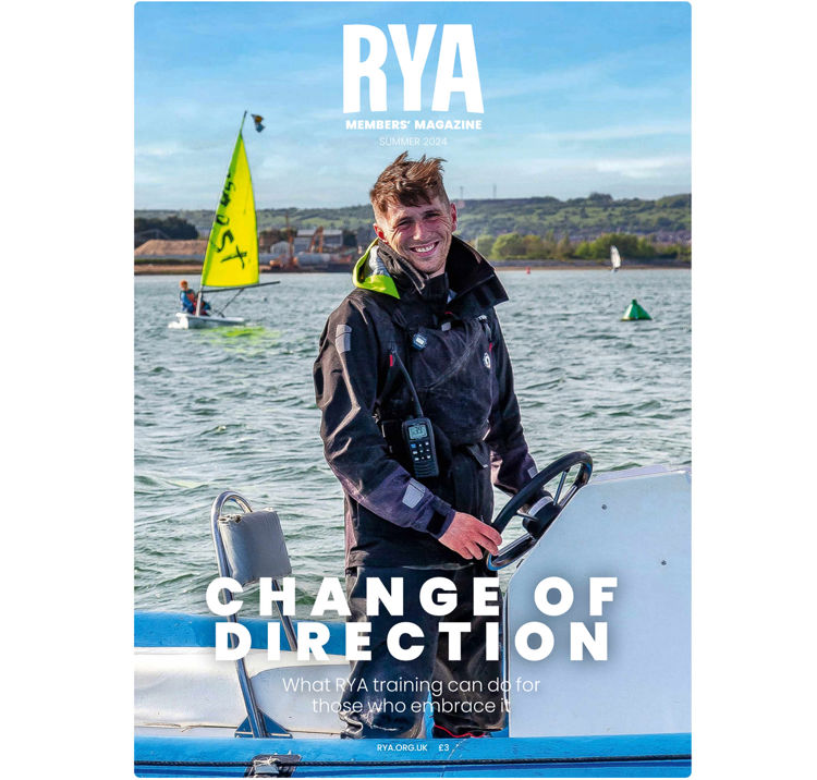 RYA Magazine Summer 2024 front cover