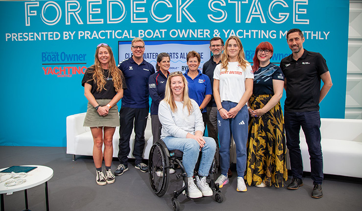 Members of the Clean Water Sports Alliance at Southampton International Boat Show, September 2024